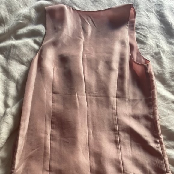Dusty Rose J. Crew Silk Blouse - Picture 6 of 8